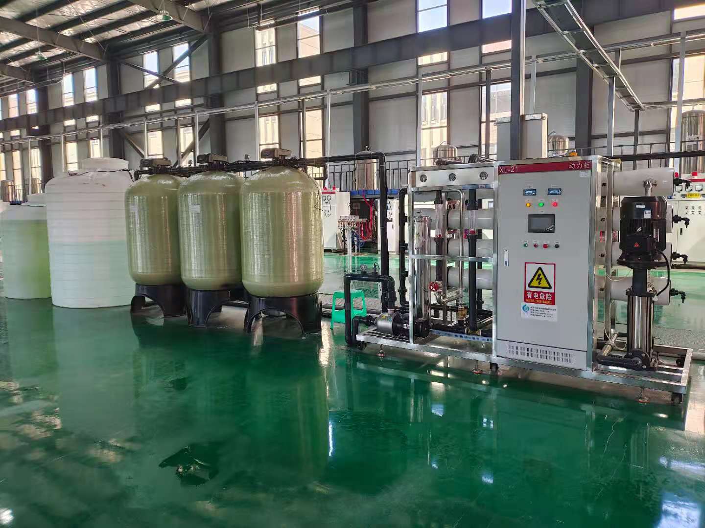 四川本征光学科技有限公司8吨纯水设备（2021.0